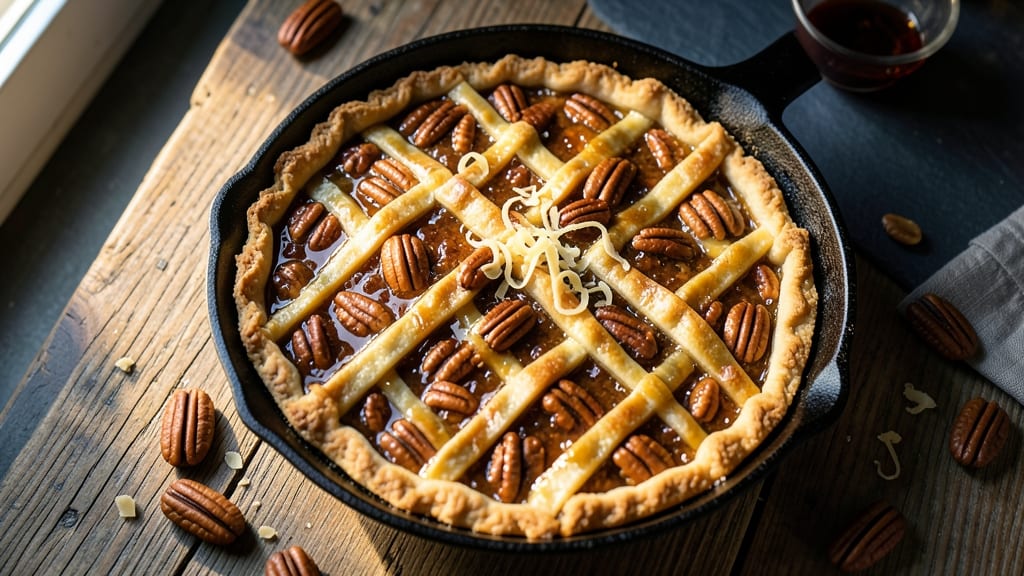 1910-Style Pecan Pie Recipe: Southern Classic With Gooey Caramelized Filling