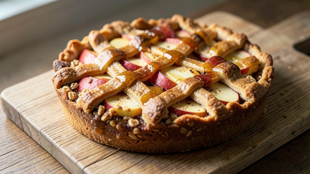 Raw Vegan Apple Pie Recipe: Flaky Crust Without Dairy or Eggs
