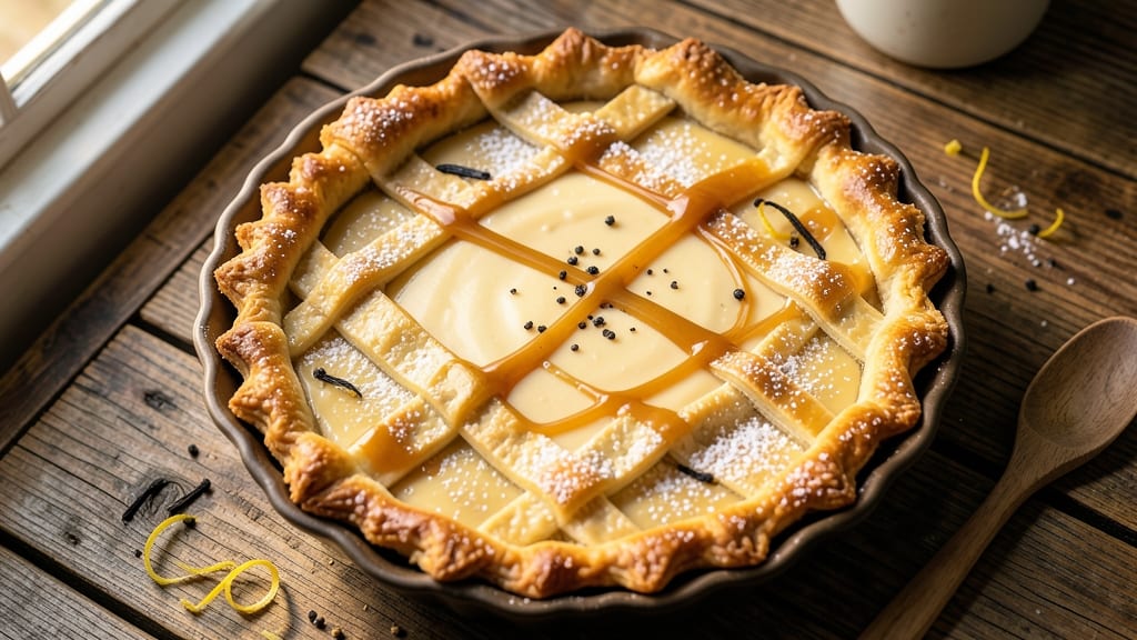 All Butter Pie Recipe: Flaky Crust and Buttery Vanilla Bliss