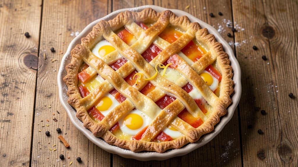 Savory Egg Pies Recipe: Flaky Crusts With Foil-Sealed Yolk Brilliance