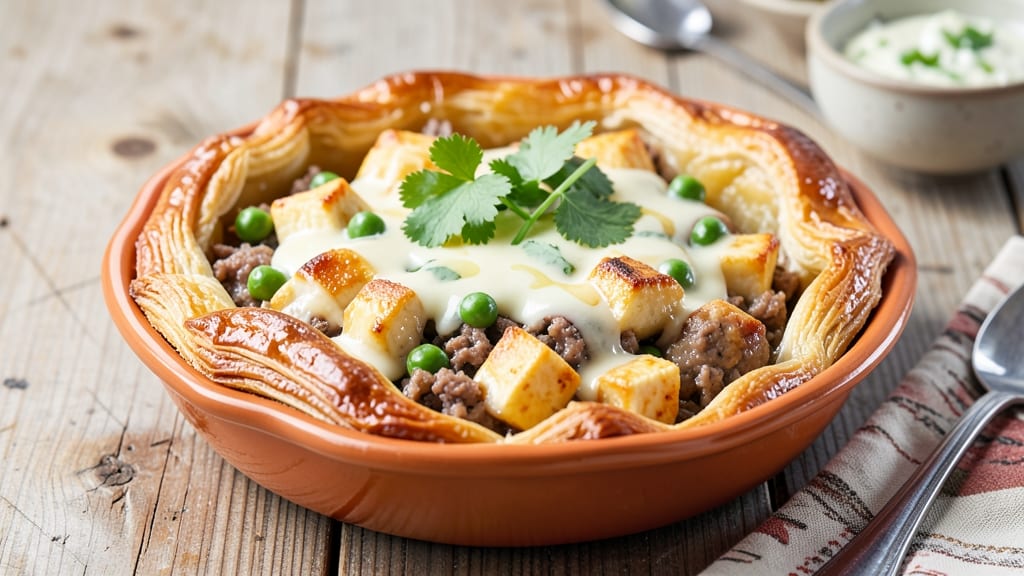 Samosa Pot Pie Recipe: Spiced Pastry Cups Filled With Savory Yolk Treasure
