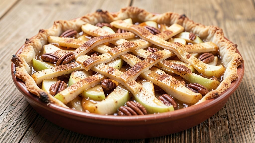 Apple Betty Pie Recipe: Spiced Apple-Cinnamon Crust with Vanilla Bean Swirls