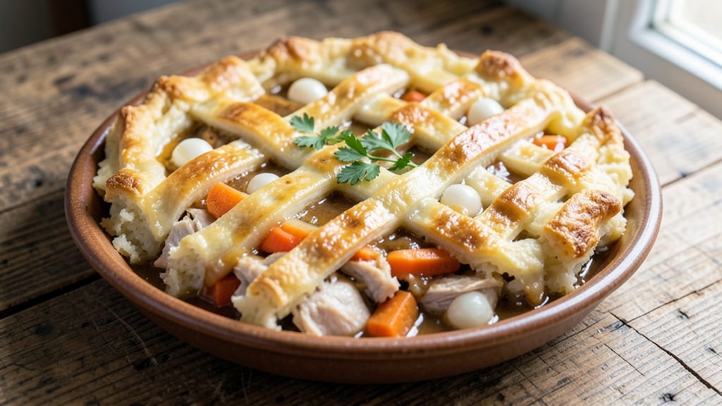 Pot Pie With Mashed Potato Crust Recipe: Crispy Top, Creamy Filling Magic
