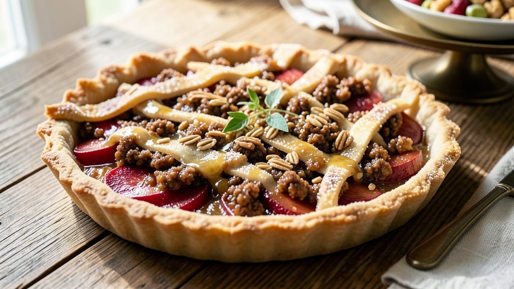 Southern Apple Crumble Pie Recipe: Warm Spice Crunch With Buttery Oat Topping