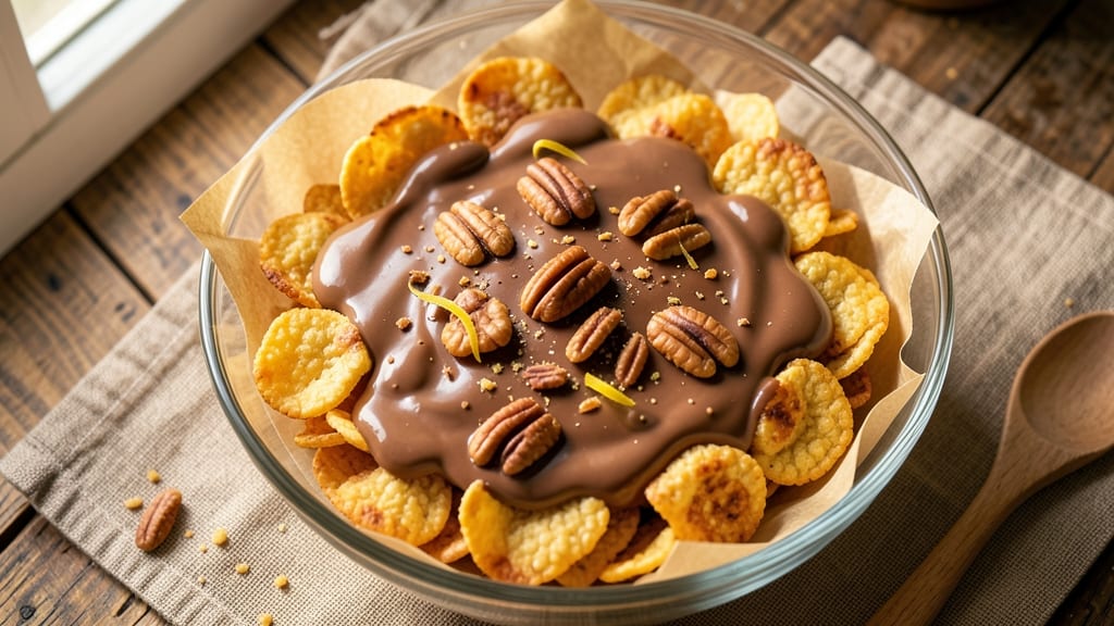 Rice Krispie Chocolate Scotcheroos Recipe: Crunchy Clusters with Melty Yolk Magic