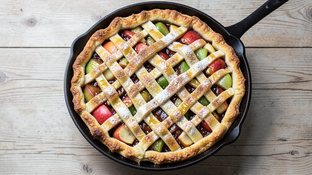 Russian Apple Pie Recipe: Spiced Cinnamon Filling in Flaky Homemade Crust