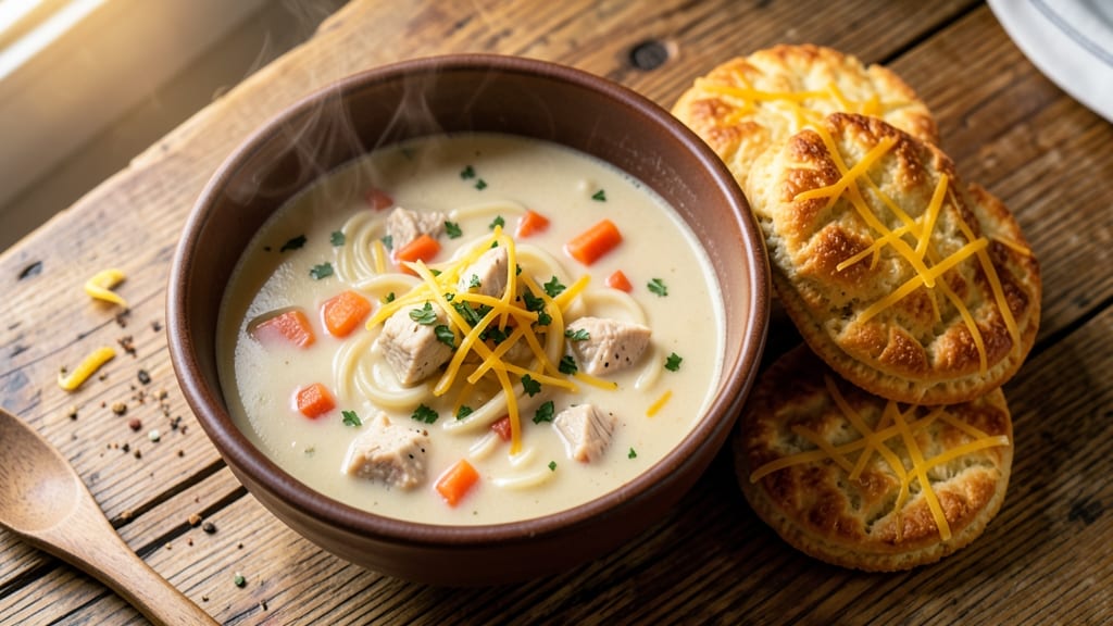 Progresso Chicken Pot Pie Soup With Pillsbury Biscuits Recipe: One-Pot Creamy Comfort With Buttery Topping
