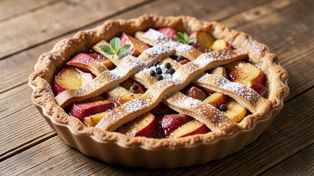 Starbucks Apple Pie Recipe: Cinnamon-Spiced Filling with Buttery Lattice Crust