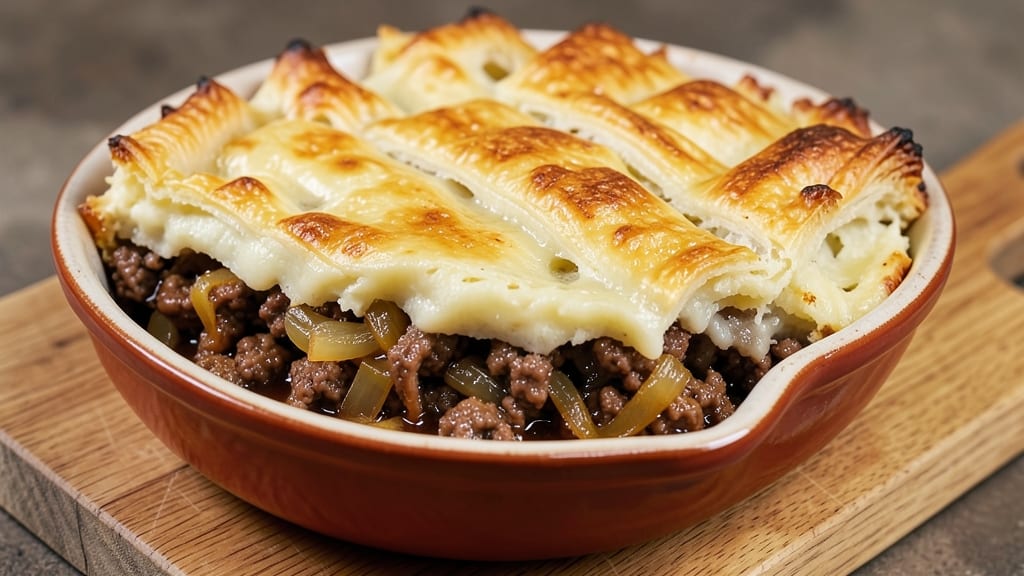 Shepherd's Pie Recipe Without Vegetables: Creamy Mashed Potato Topped Meat Masterpiece