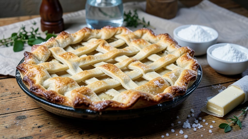 American Pie Crust Recipe: Buttery Layers That Shatter Without Rolling