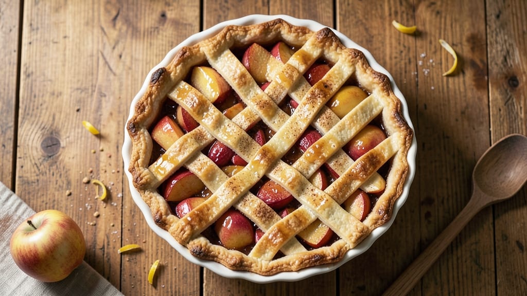 Simple 3-Ingredient Apple Pie Recipe: No-Roll Crust Magic