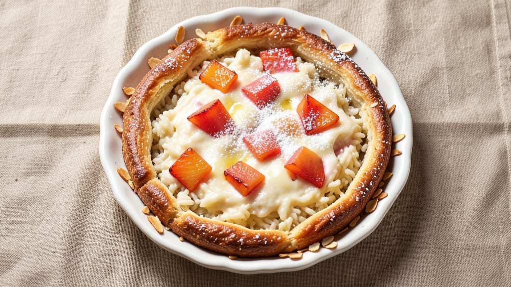 Rice Pie Recipe With Pineapple: Tropical Coconut Crust Meets Sweet Filling