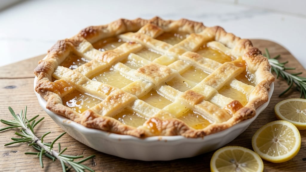 3-Ingredient Lemon Pie Recipe: Zesty Tang and Buttery Crust Magic