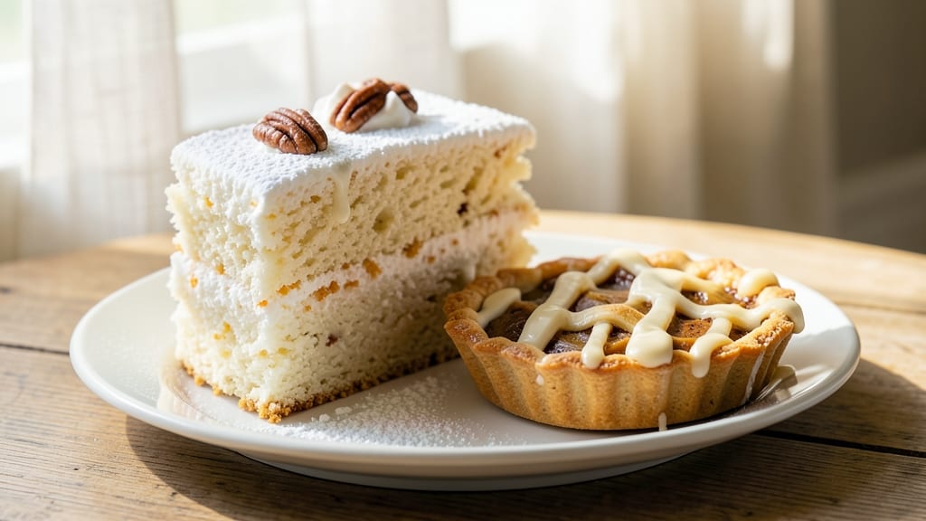 Pumpkin Pie Angel Food Cake Recipe: Spiced Vanilla Cloud With Hidden Filling Surprise