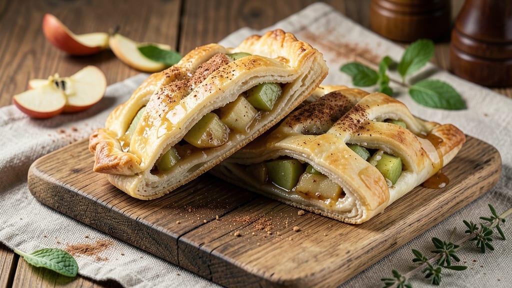 Apple Empanadas Recipe With Pie Crust: Spiced Apple Filling in Buttery Layers