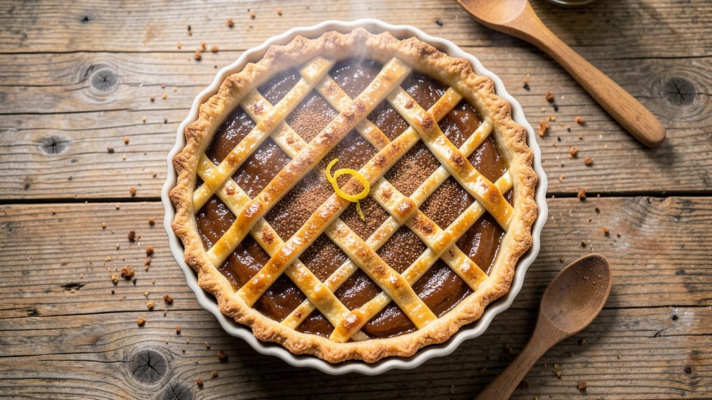 Amish Apple Butter Pie Recipe: Slow-Cooked Spice and Buttery Lattice Harmony