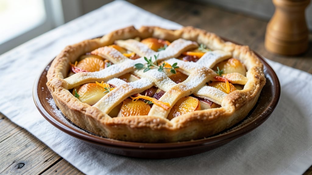 Apple and Orange Pie Recipe: Zesty Citrus Crust and Spiced Filling Fusion
