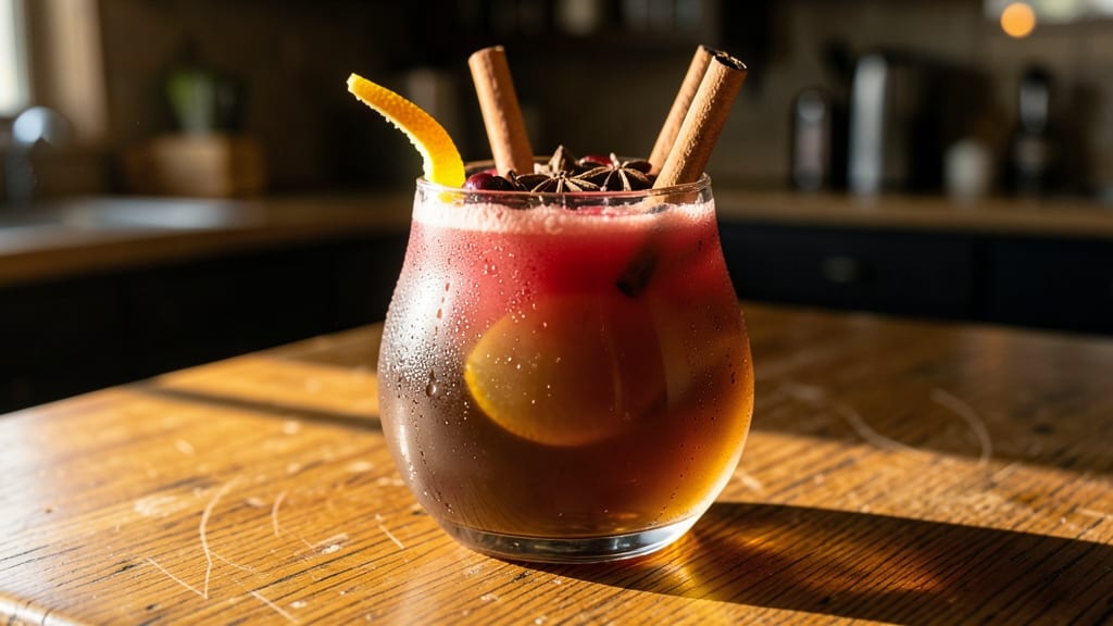 Rosie's Apple Pie Whiskey Drink Recipe: Spiced Rum Infusion With Warm Cinnamon Notes